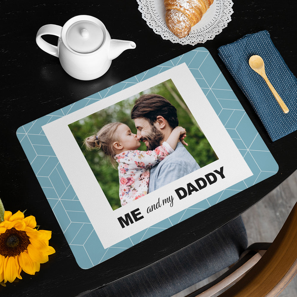 Dad’s Personalised Photo Placemat