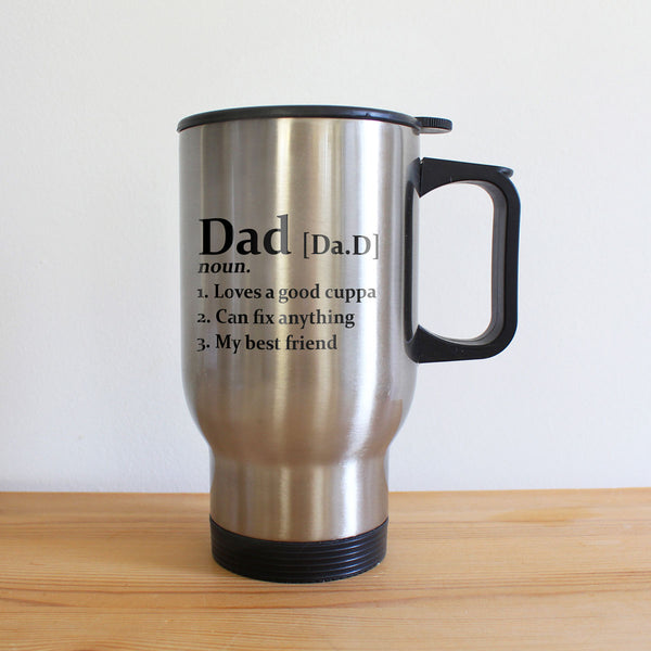 Best Dad Travel Mug with Handle