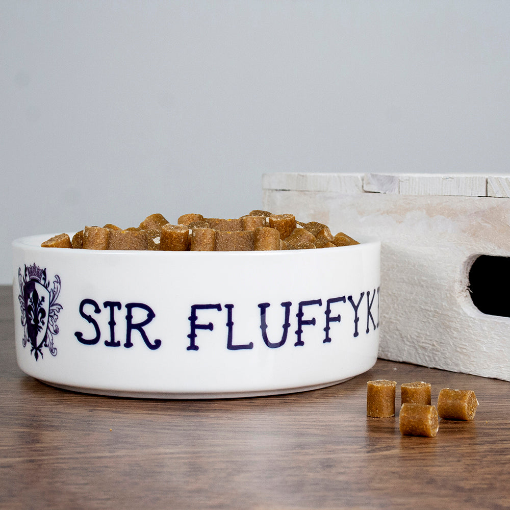 Personalised Sir Cat Bowl - treat-republic